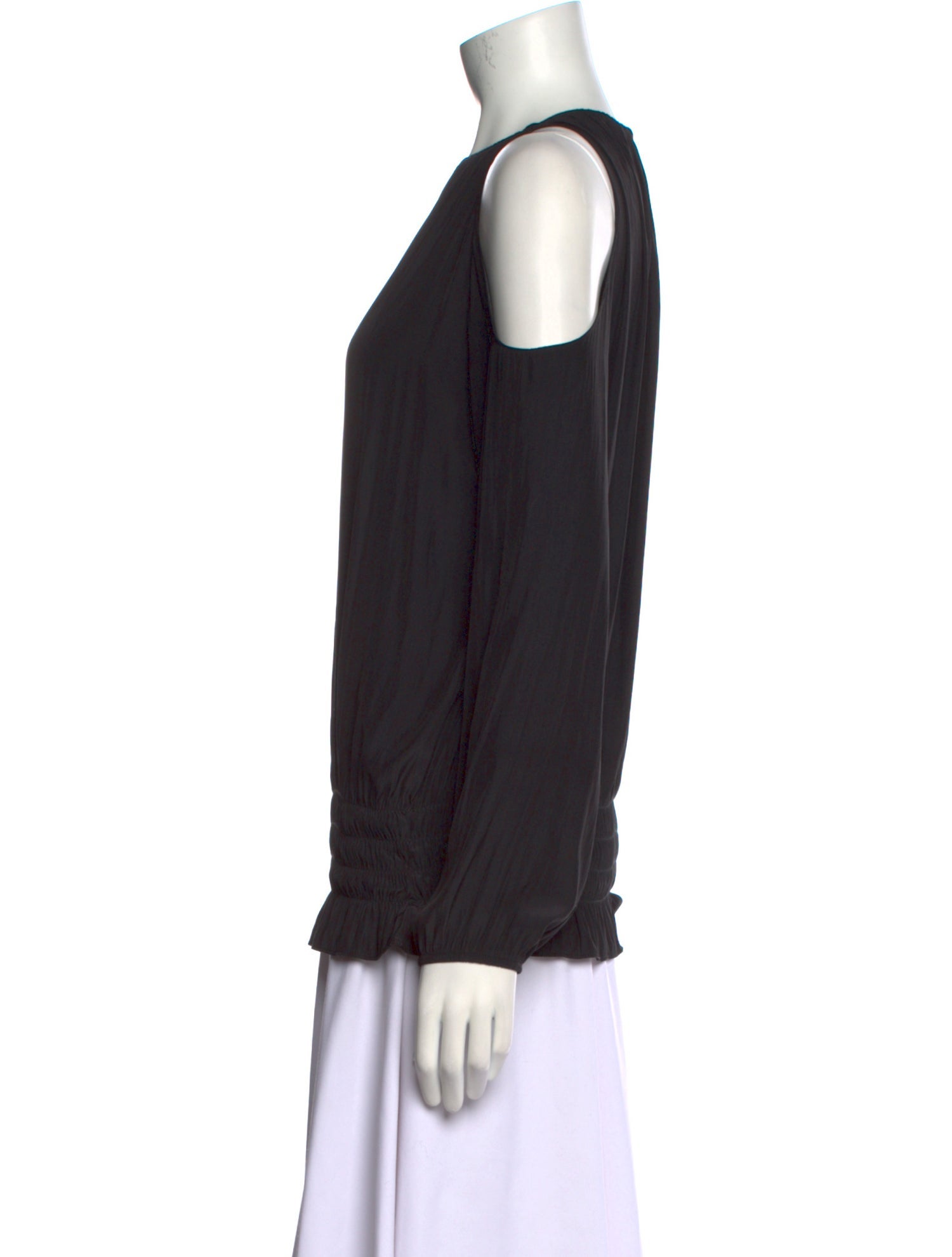 Ramy Brook Off-The-Shoulder Long Sleeve Blouse