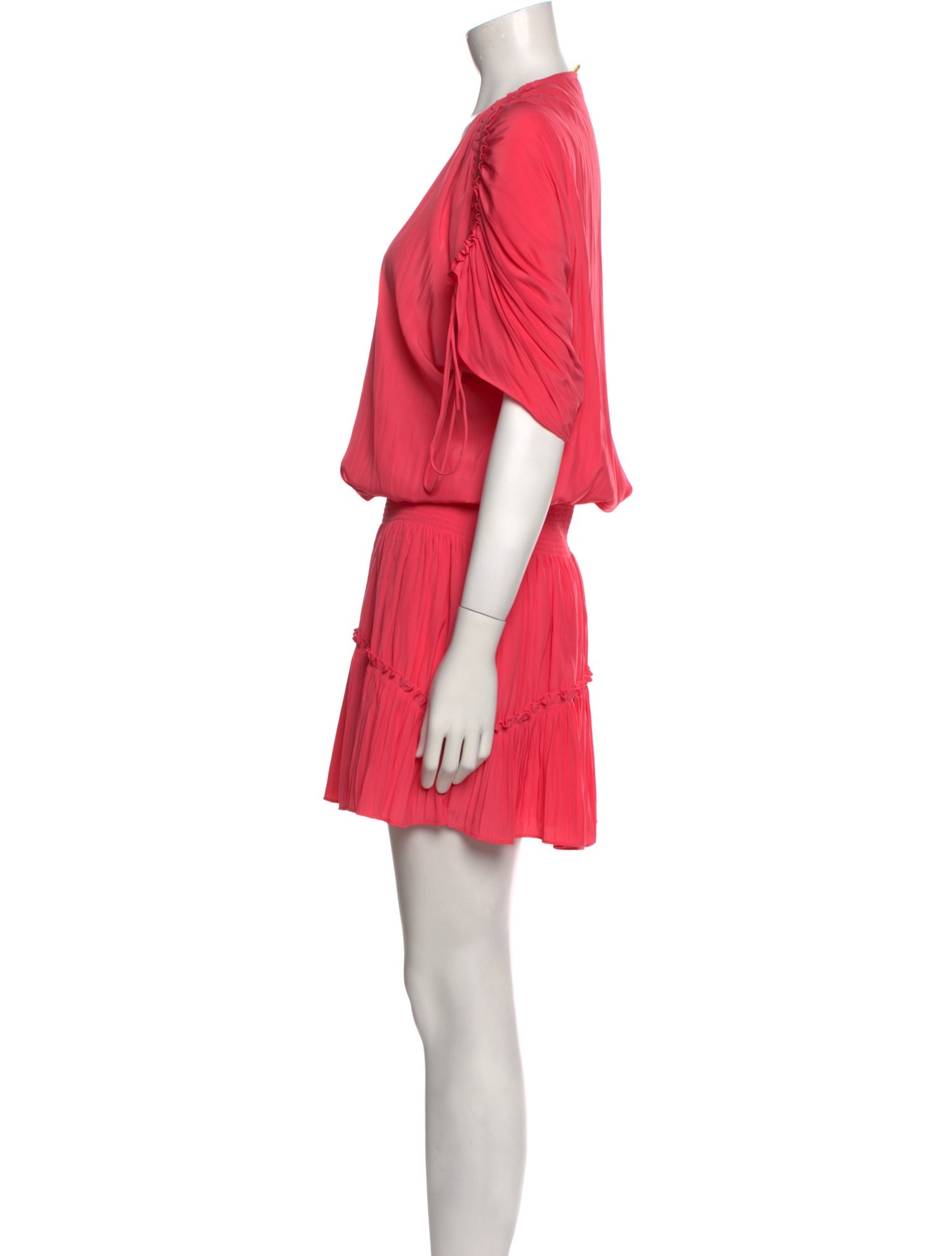 Ramy Brook V-Neck Knee-Length Dress