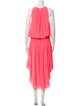 Ramy Brook Crew Neck Long Dress