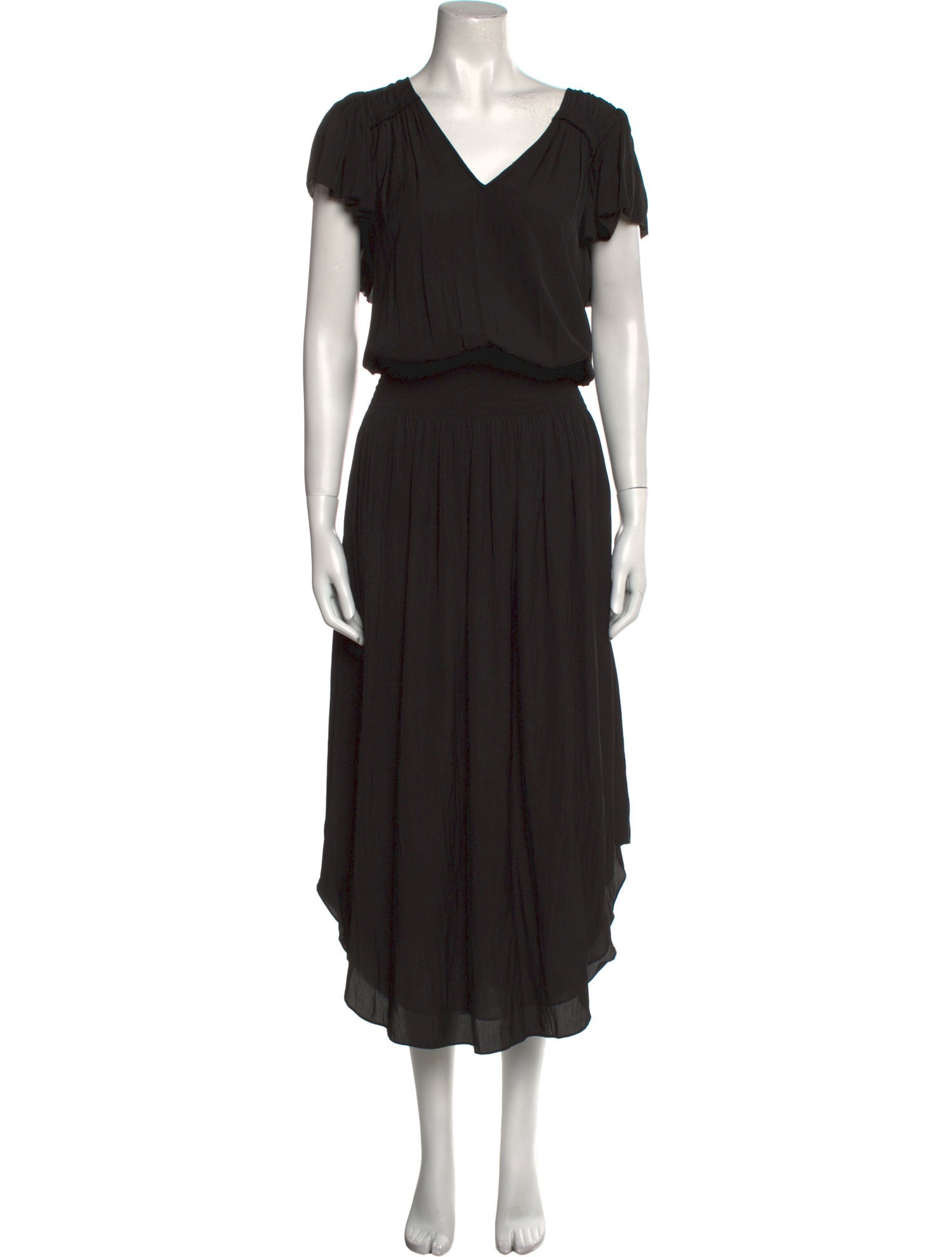 Ramy Brook V-Neck Long Dress