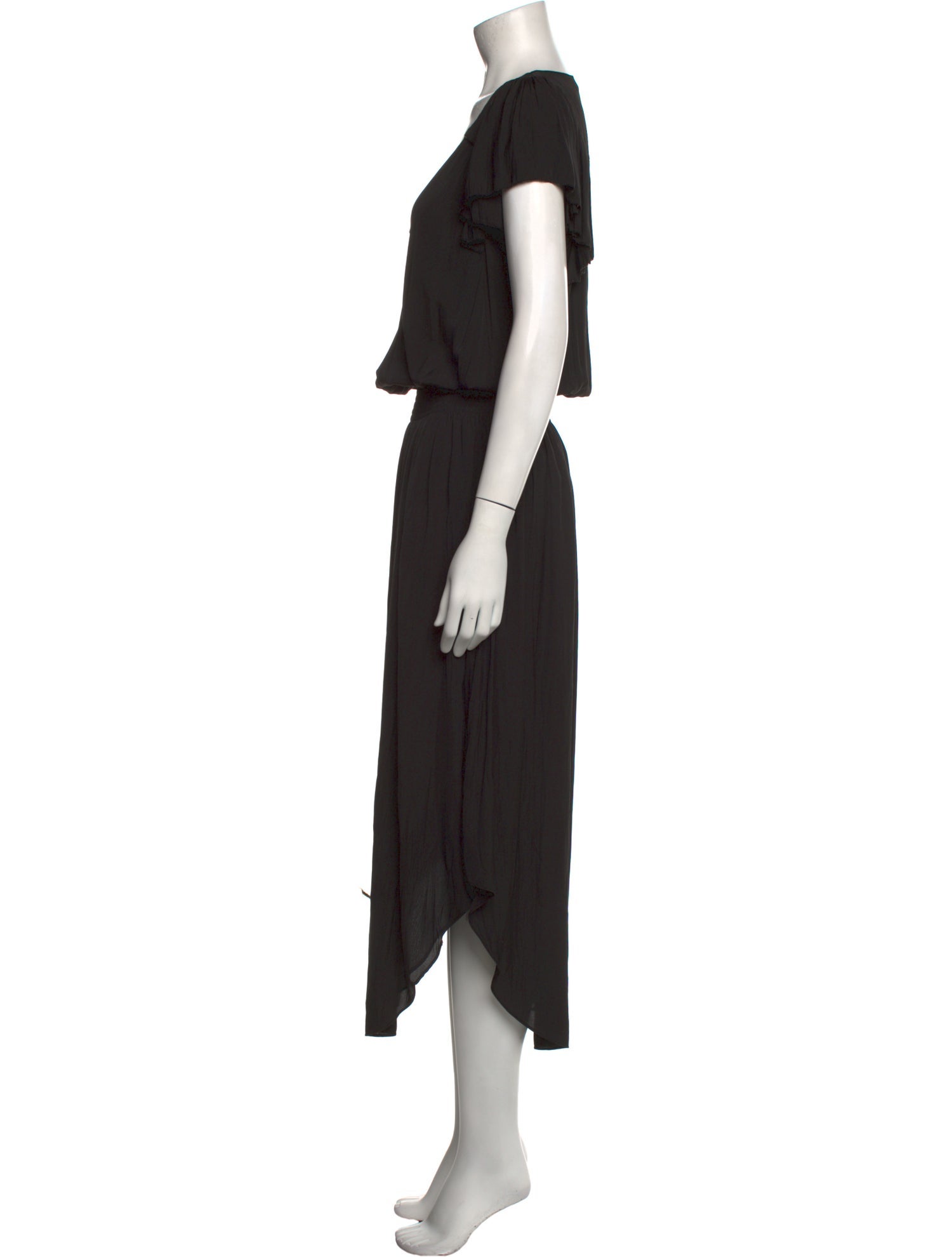 Ramy Brook V-Neck Long Dress