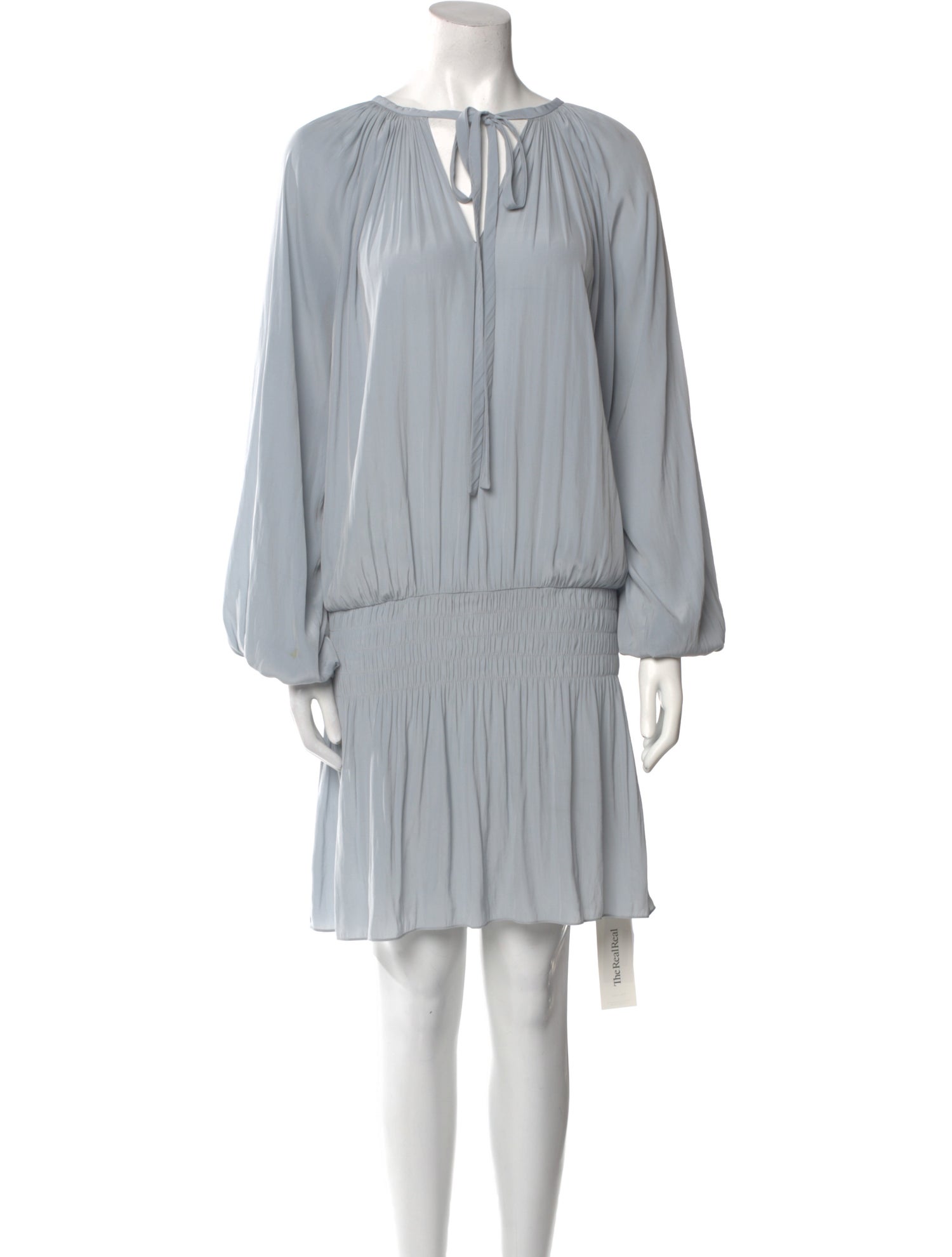 Ramy Brook Tie Neck Mini Dress