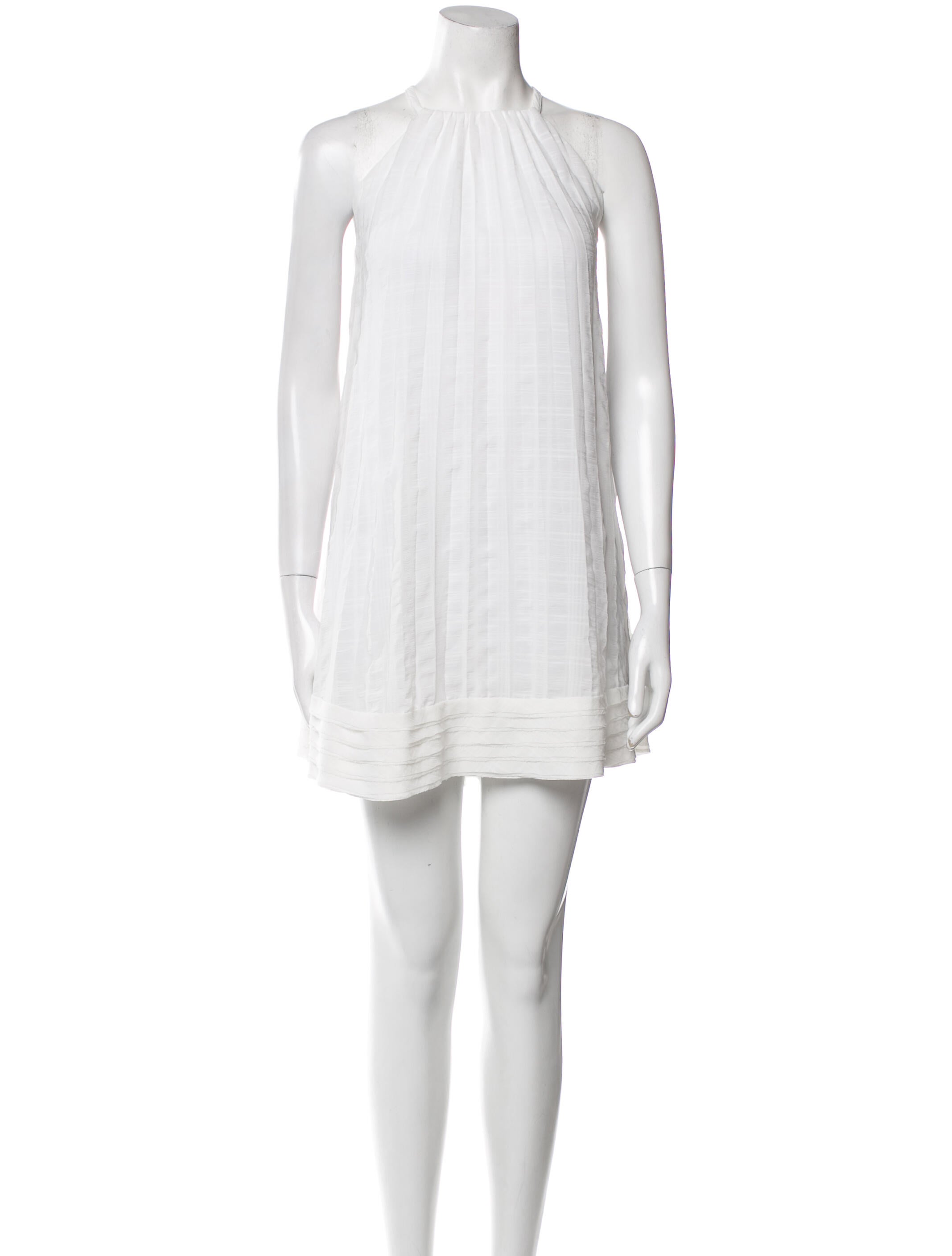 Ramy Brook Crew Neck Mini Dress