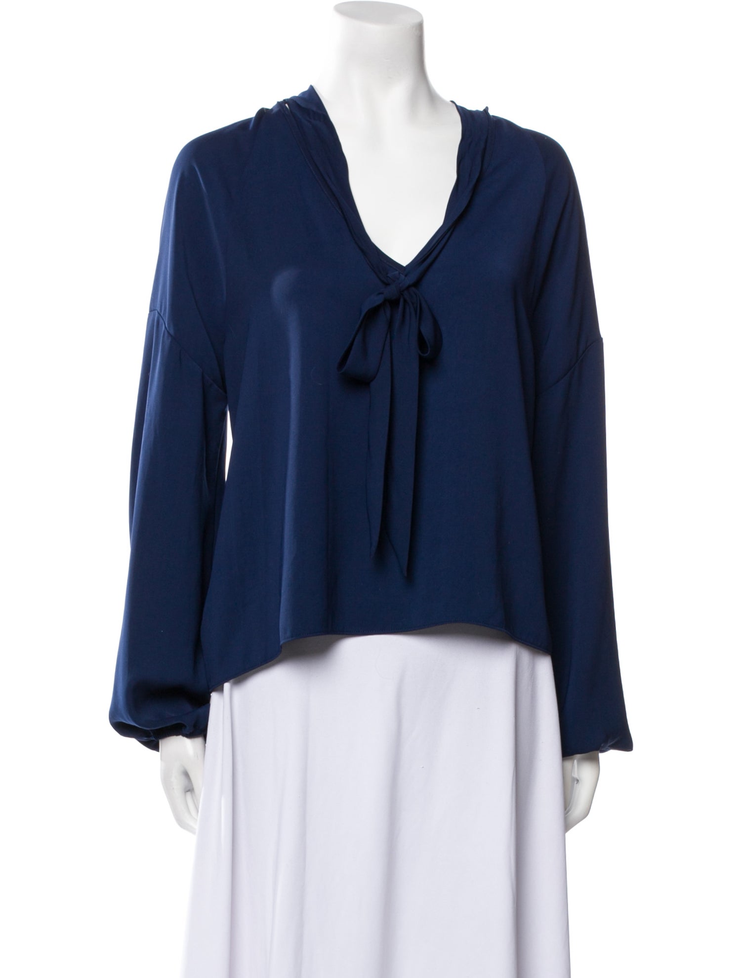 Ramy Brook V-Neck Long Sleeve Blouse