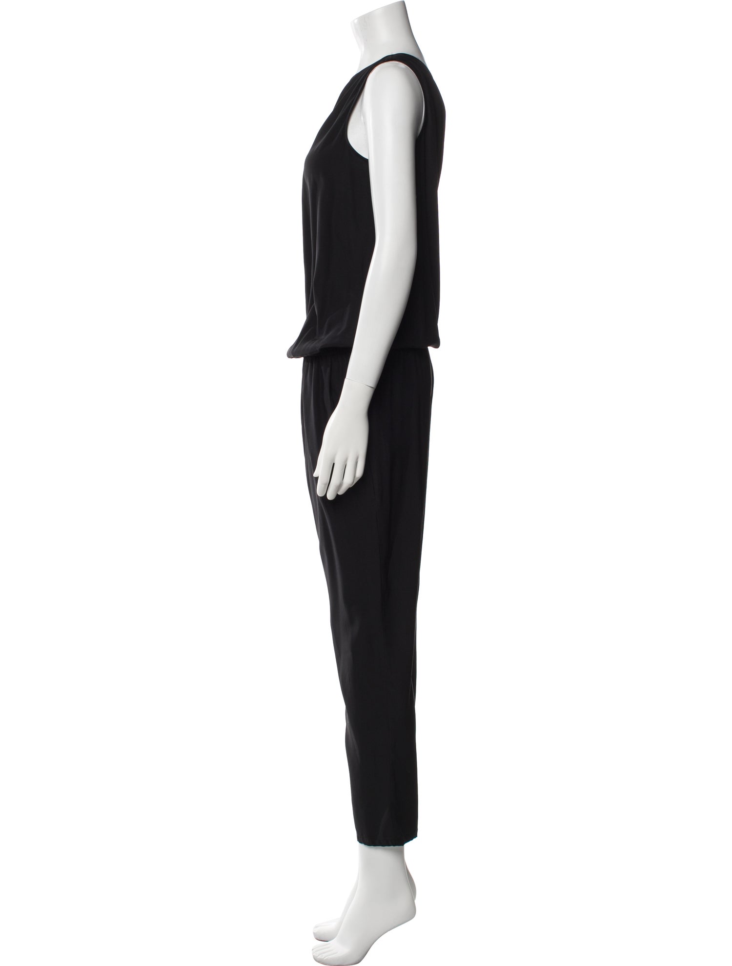 Ramy Brook Silk One-Shoulder Jumpsuit
