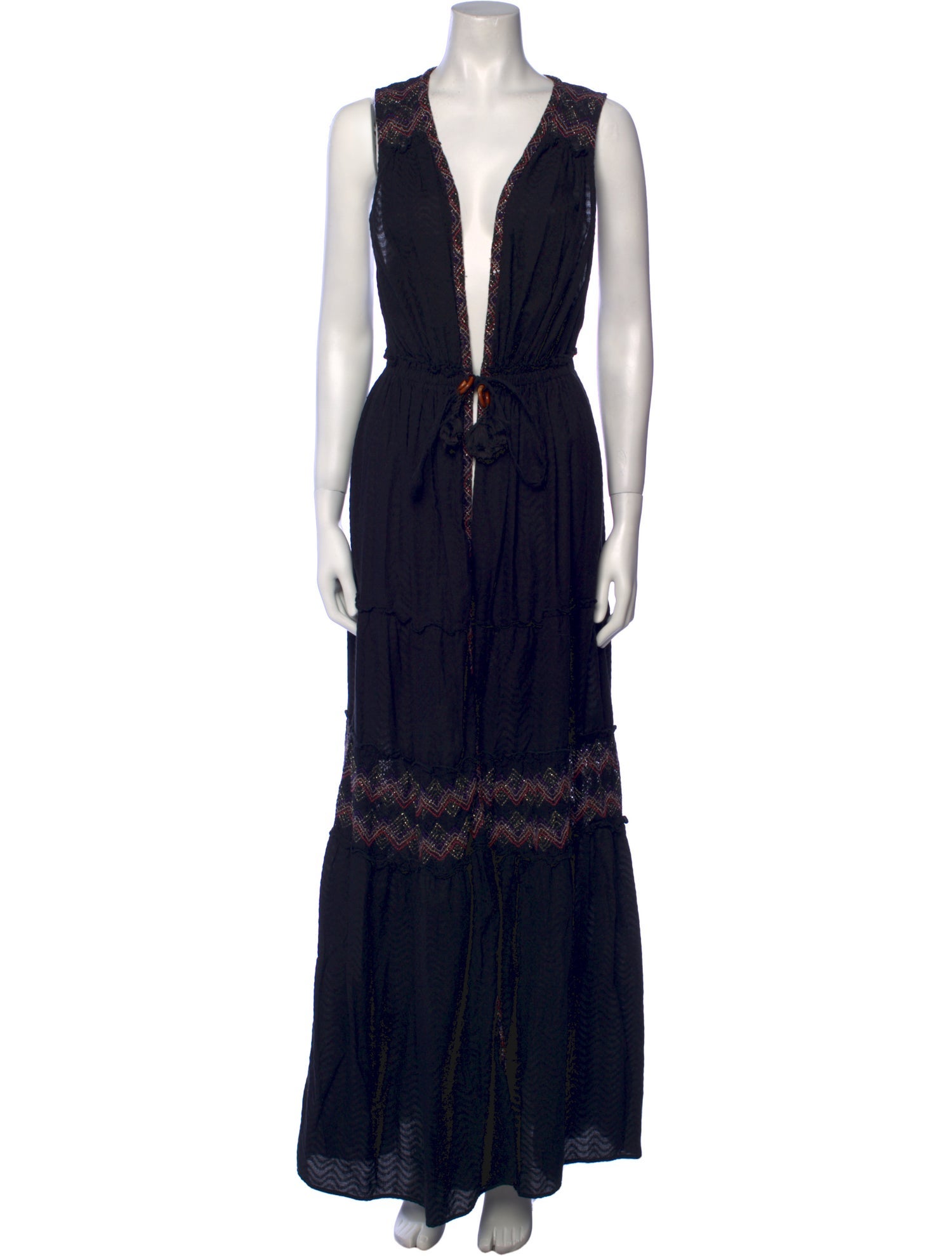 Ramy Brook V-Neck Long Dress