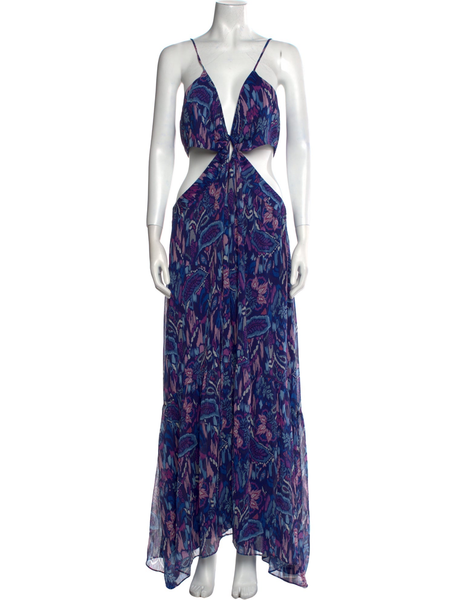 Ramy Brook Printed Long Dress w/ Tags