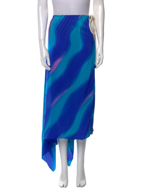 Ramy Brook Silk Long Skirt