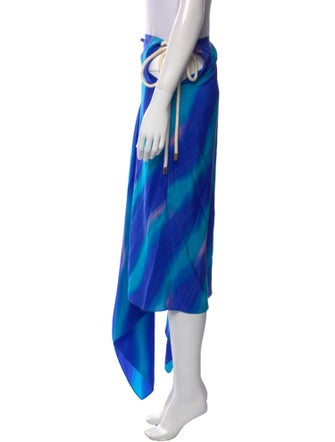 Ramy Brook Silk Long Skirt