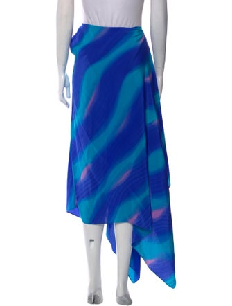 Ramy Brook Silk Long Skirt