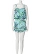 Ramy Brook Silk Floral Print Skirt Set