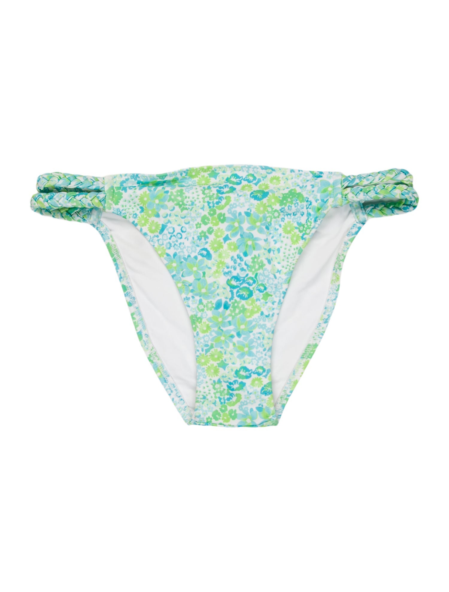 Ramy Brook Floral Print Braided Accents Bottoms w/ Tags