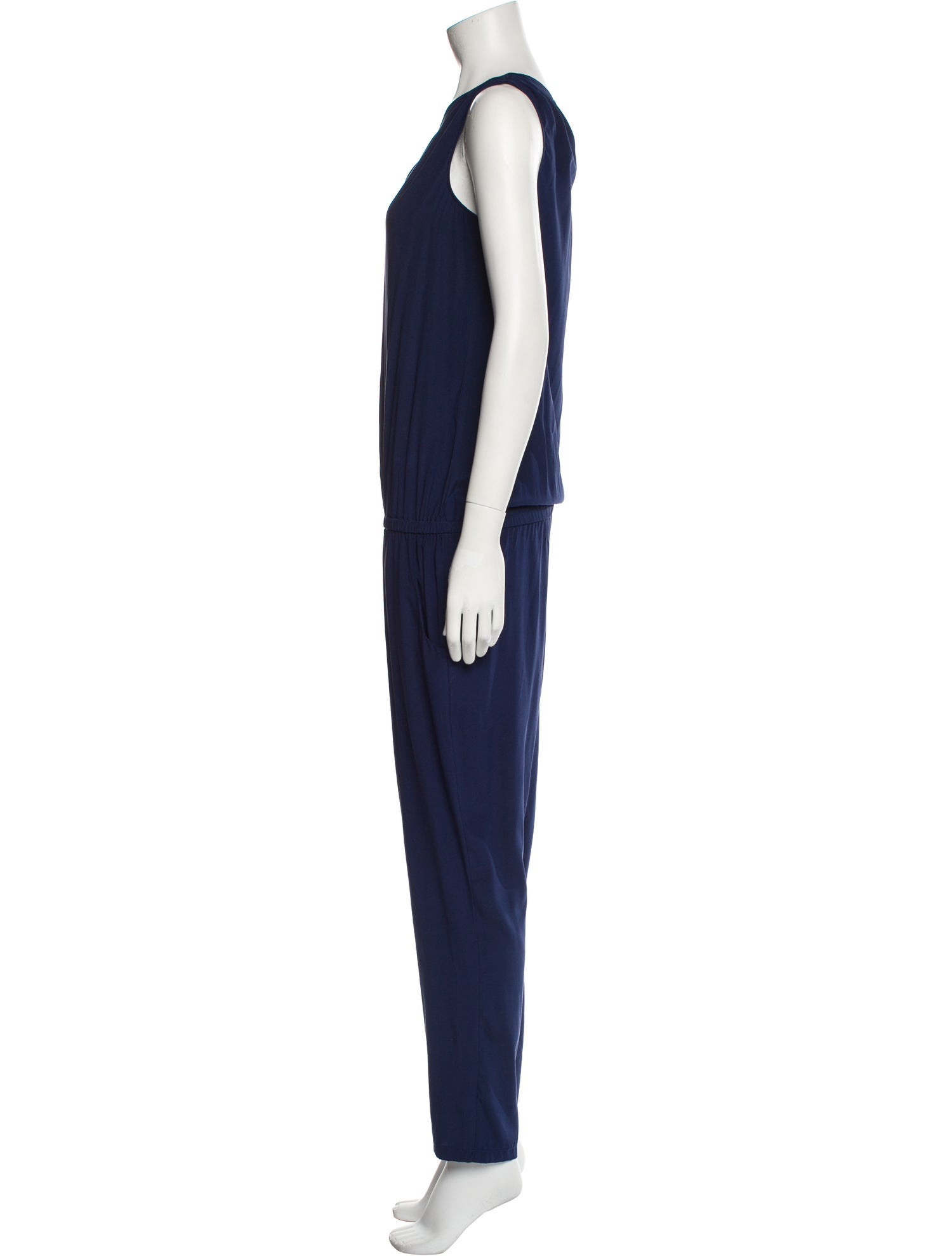 Ramy Brook Silk One-Shoulder Jumpsuit
