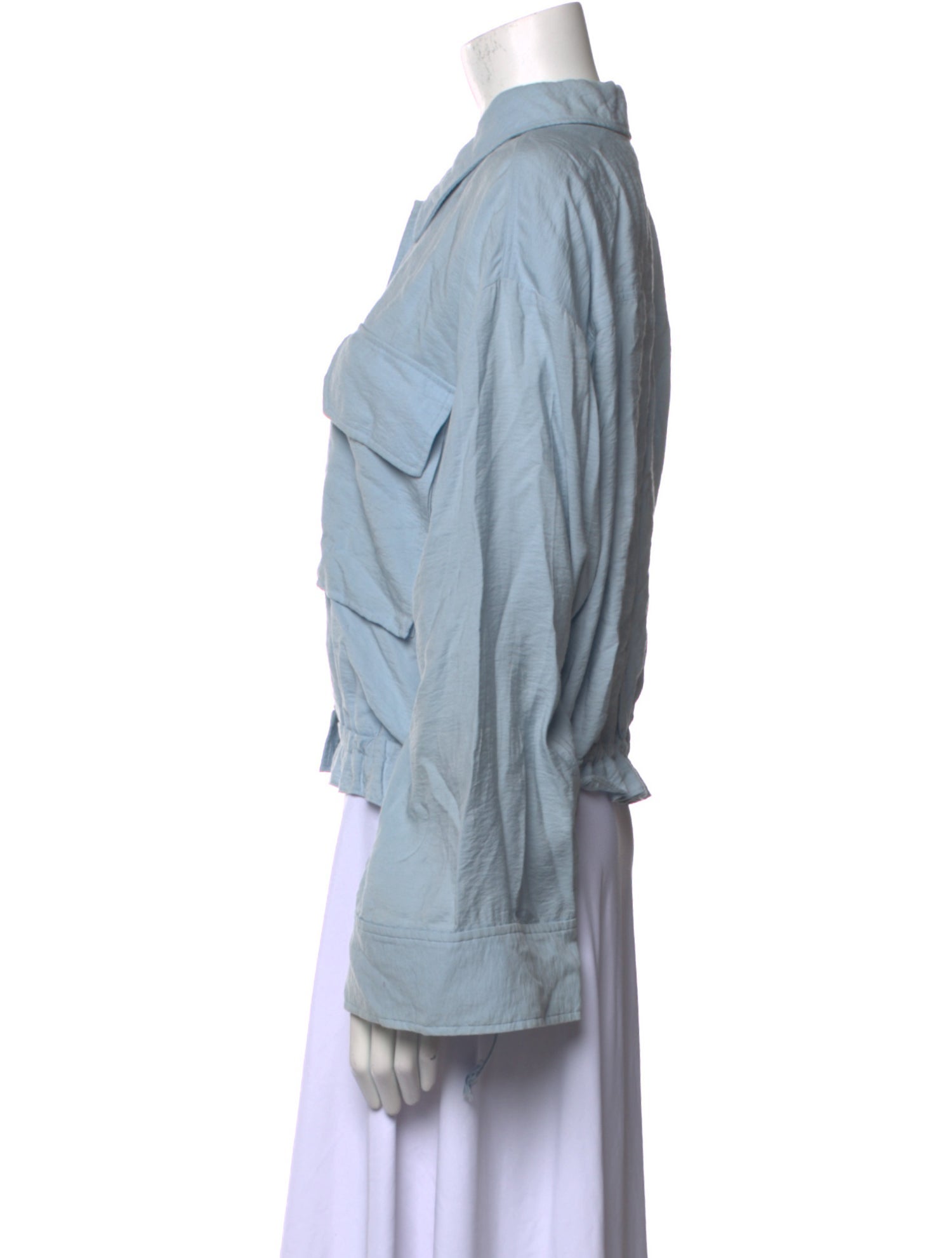 Ramy Brook Long Sleeve Button-Up Top