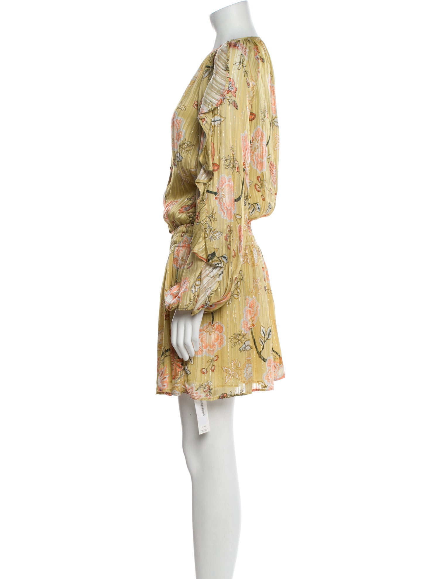 Ramy Brook Floral Print Mini Dress w/ Tags