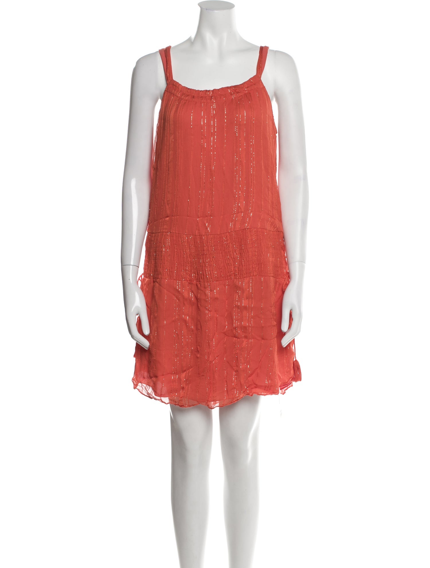 Ramy Brook Square Neckline Mini Dress