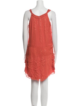 Ramy Brook Square Neckline Mini Dress