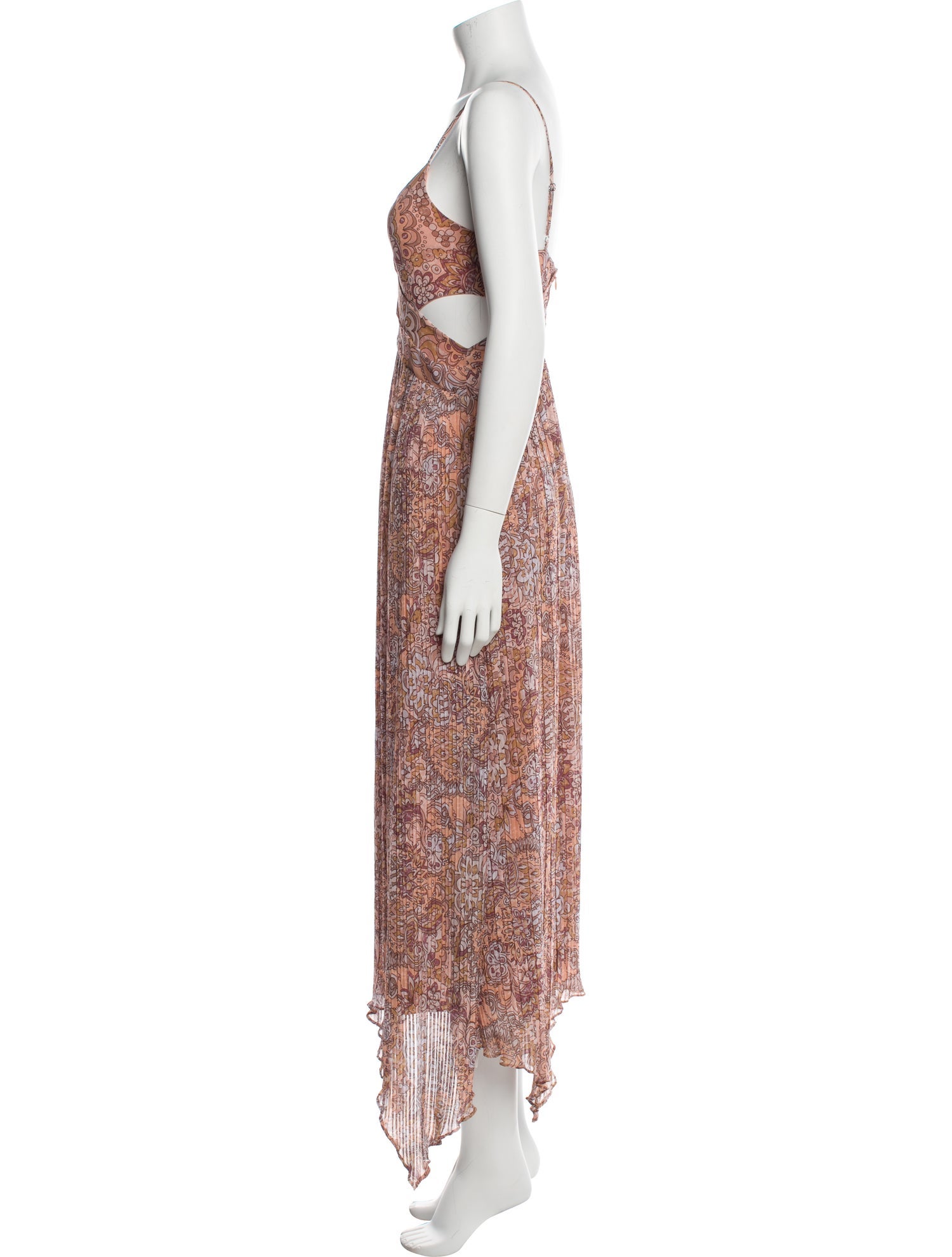 Ramy Brook Floral Print Long Dress