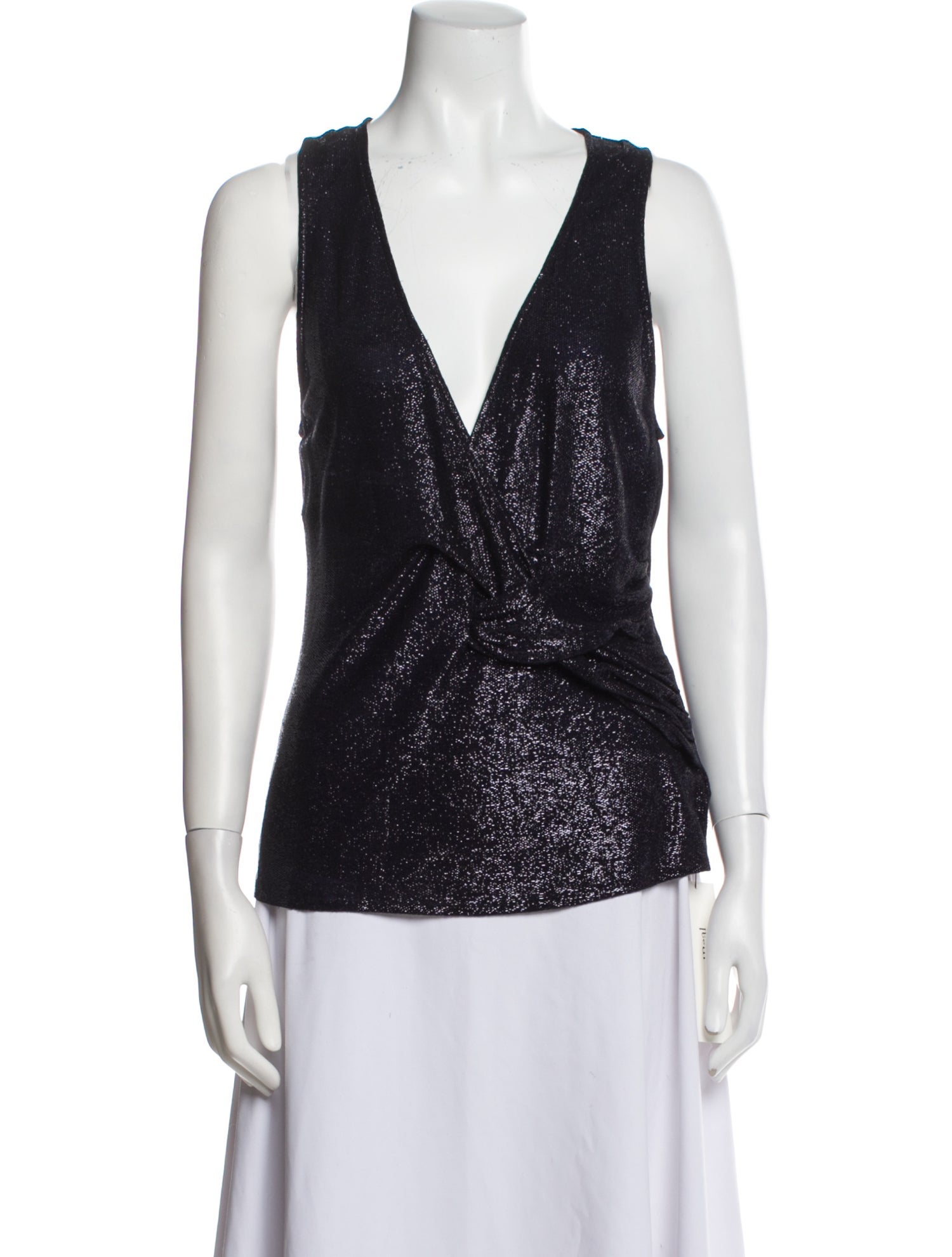 Ramy Brook V-Neck Sleeveless Top
