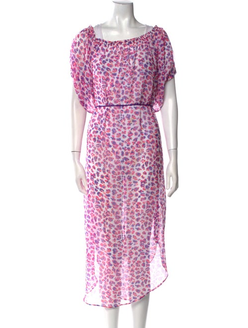 Ramy Brook Animal Print Long Dress