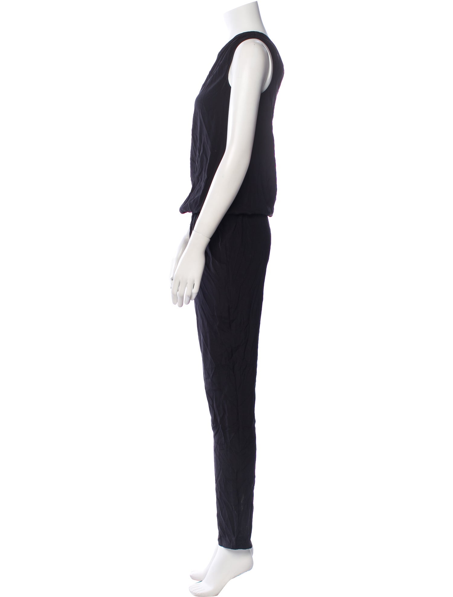 Ramy Brook Silk One-Shoulder Jumpsuit