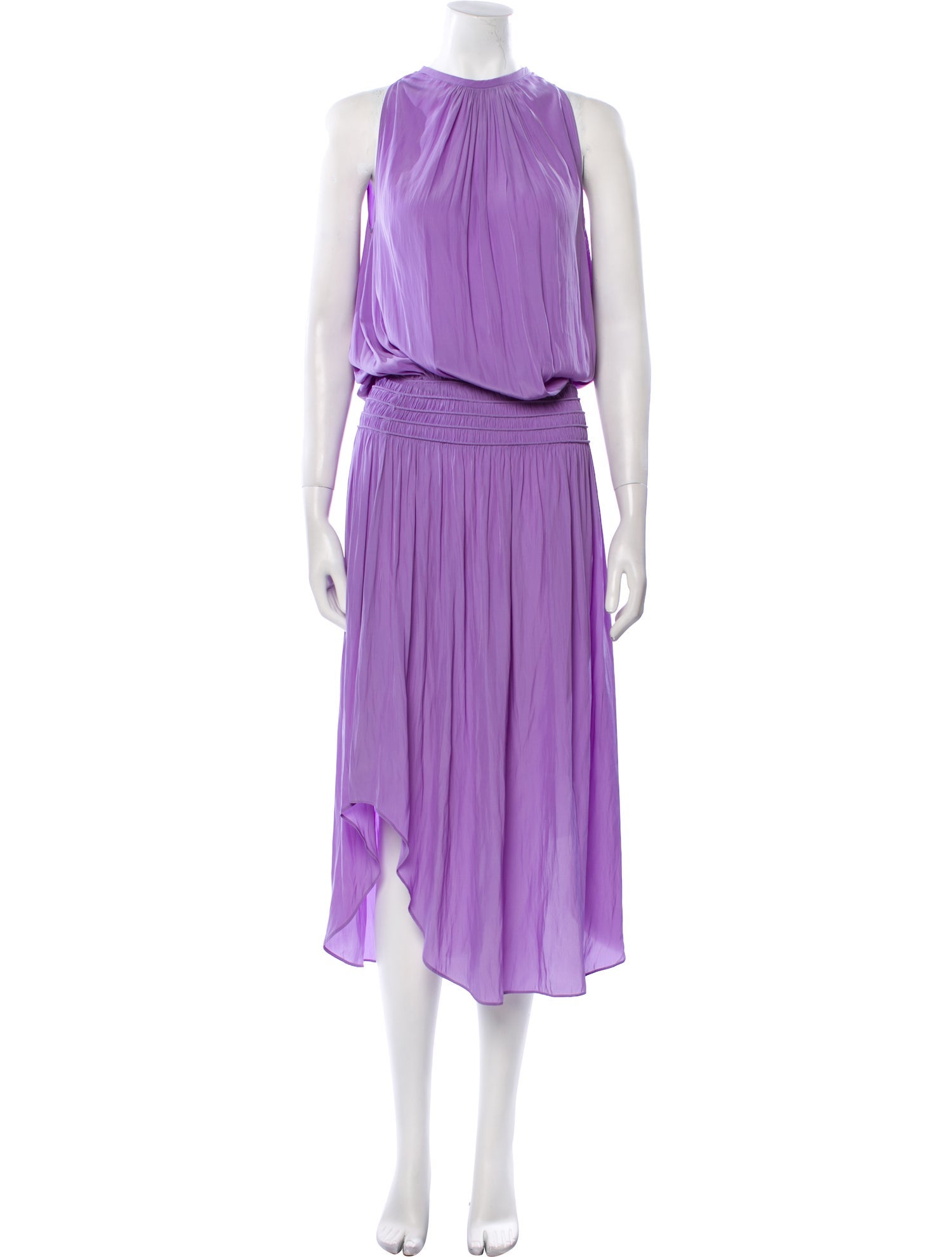 Ramy Brook Crew Neck Long Dress