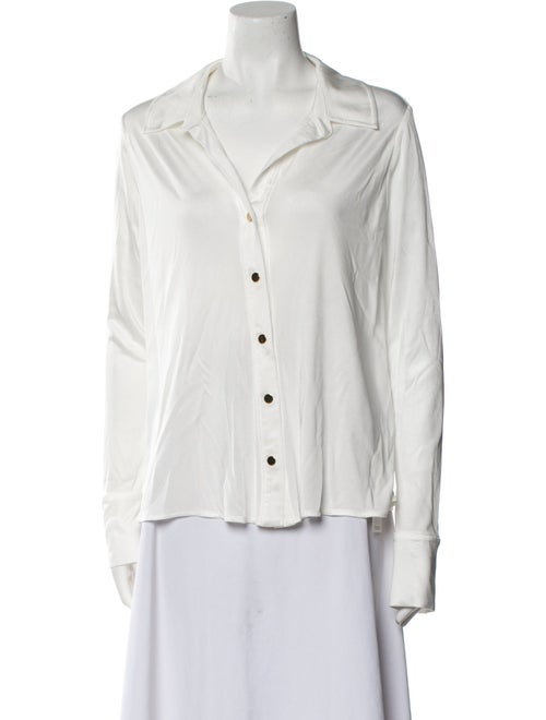 Ramy Brook Long Sleeve Button-Up Top