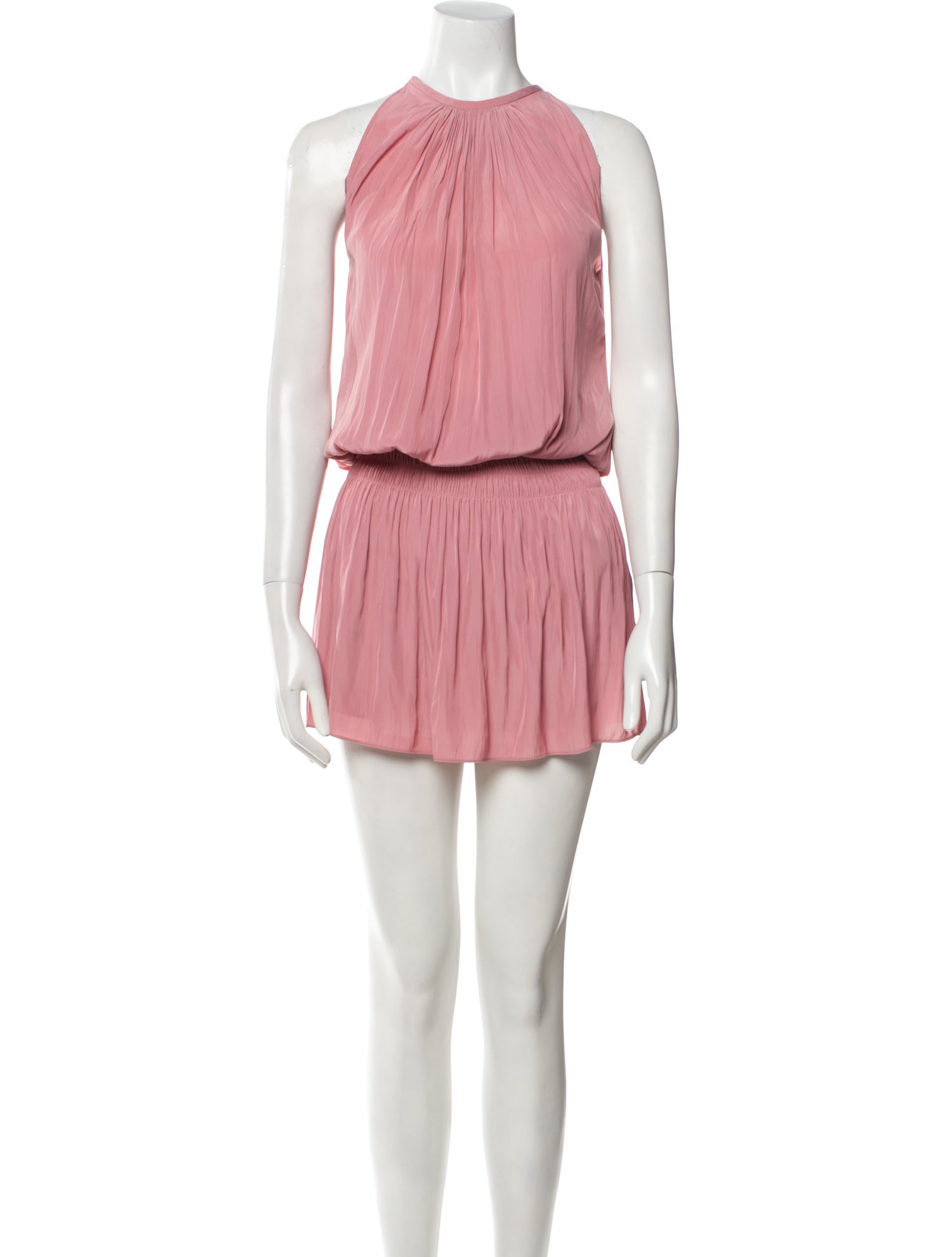 Ramy Brook Crew Neck Knee-Length Dress