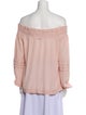 Ramy Brook Off-The-Shoulder Long Sleeve Blouse