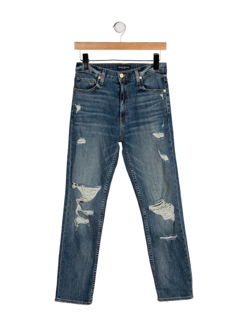 Ramy Brook Mid-Rise Straight Leg Jeans