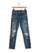 Ramy Brook Mid-Rise Straight Leg Jeans