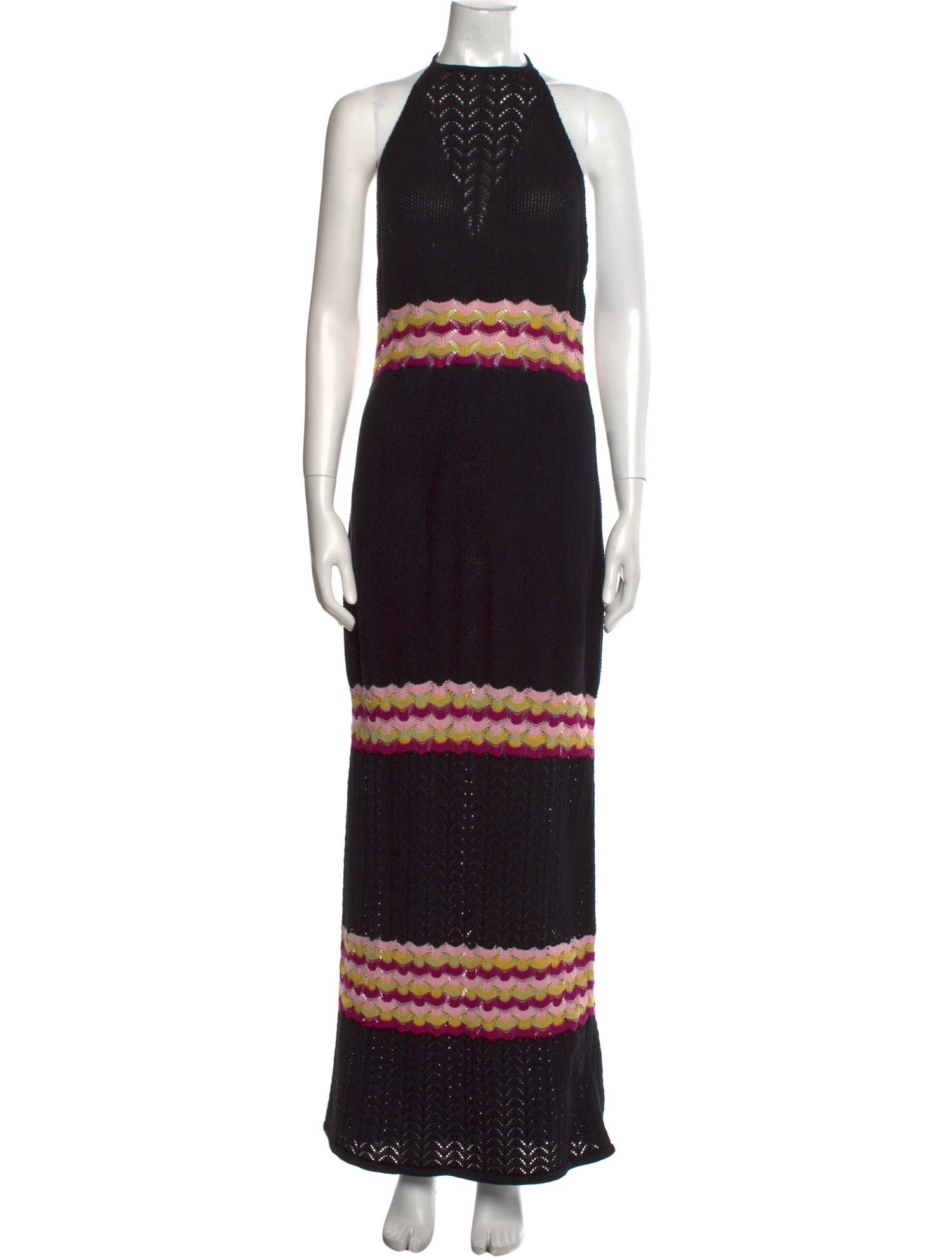 Ramy Brook Striped Long Dress