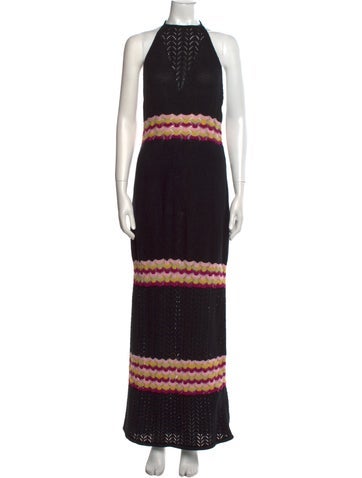 Ramy Brook Dresses Striped Long Dress S