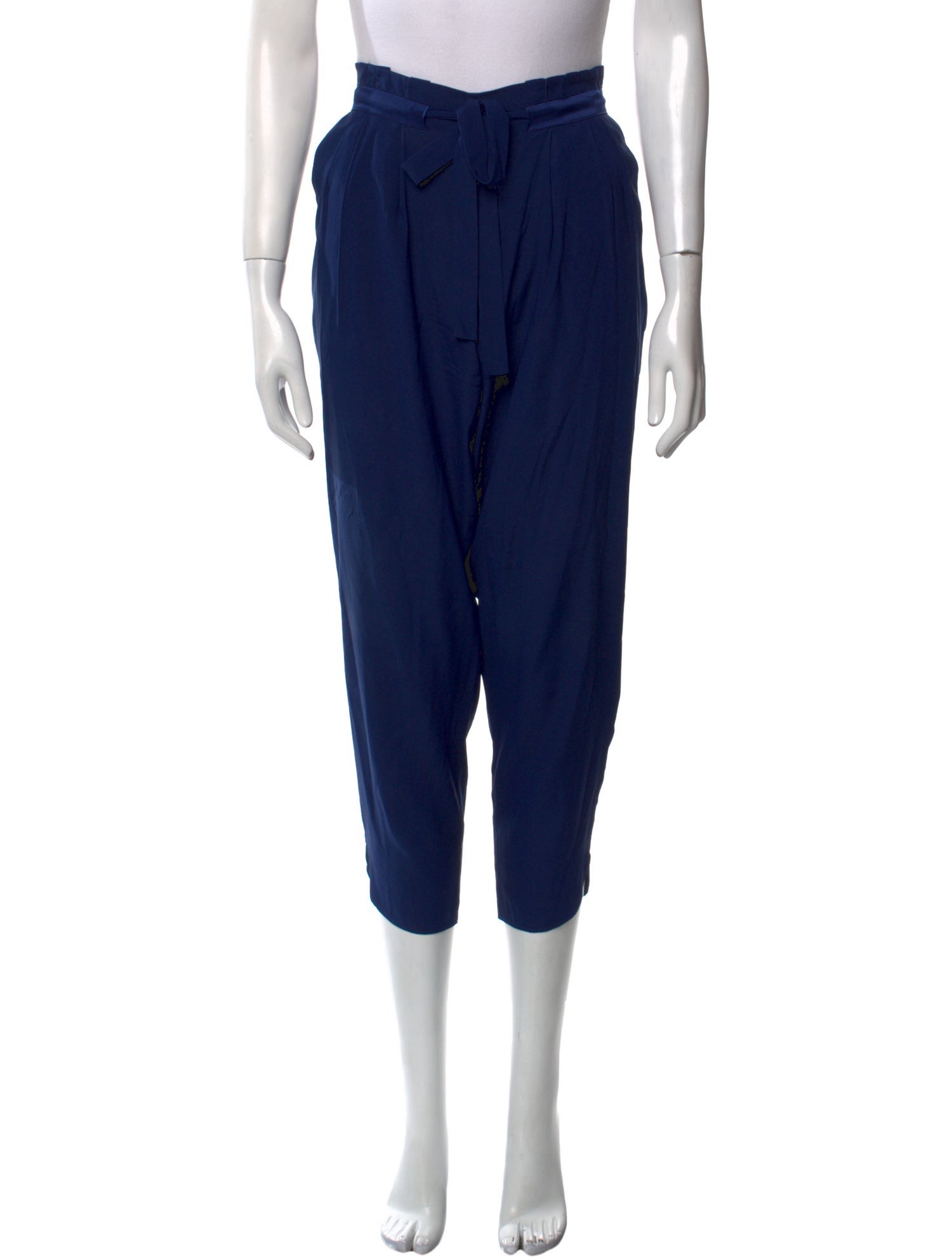 Ramy Brook Silk Straight Leg Pants