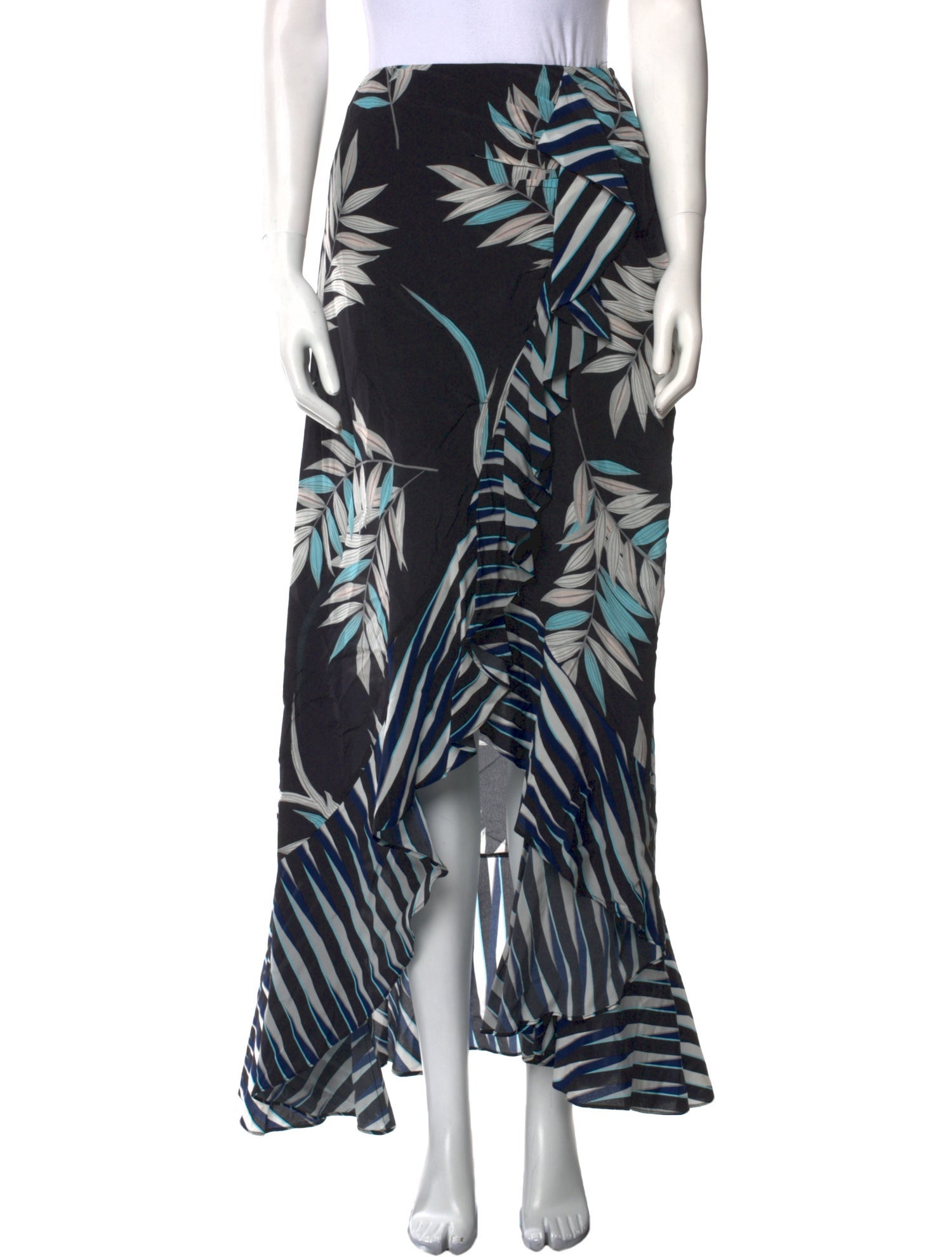 Ramy Brook Silk Long Skirt