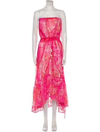 Ramy Brook Printed Midi Length Dress