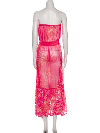 Ramy Brook Printed Midi Length Dress