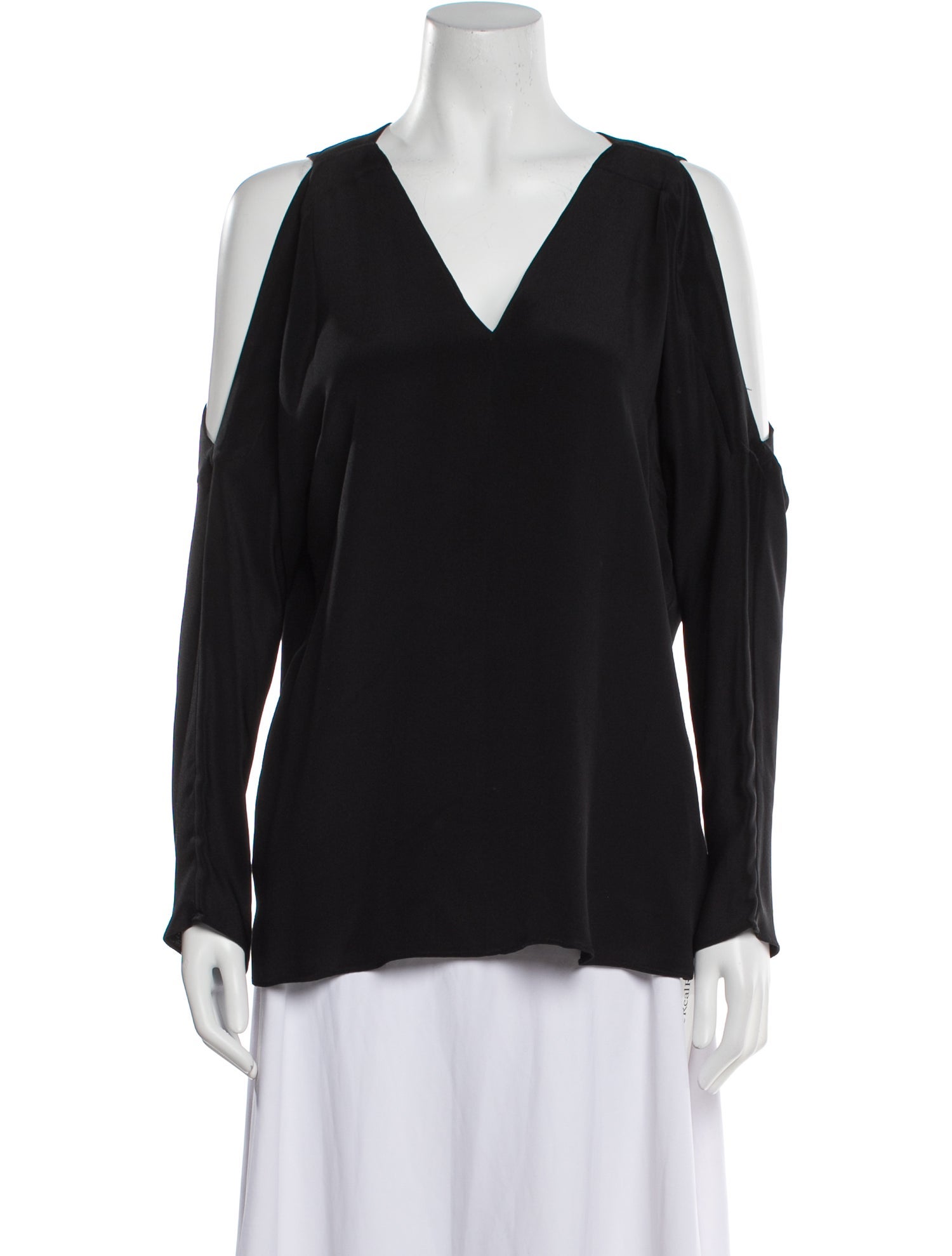 Ramy Brook Silk V-Neck Blouse