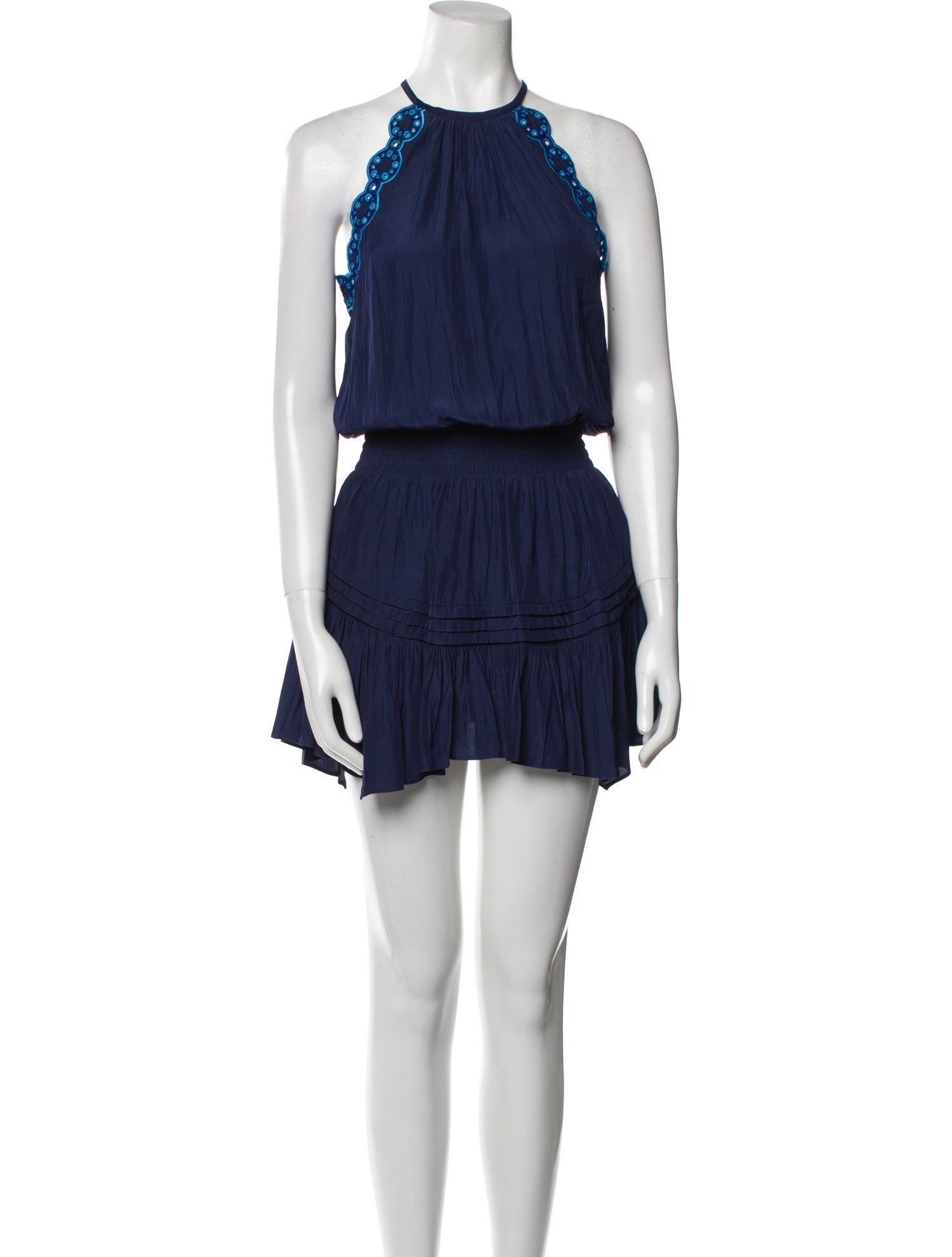 Ramy Brook Halterneck Mini Dress w/ Tags