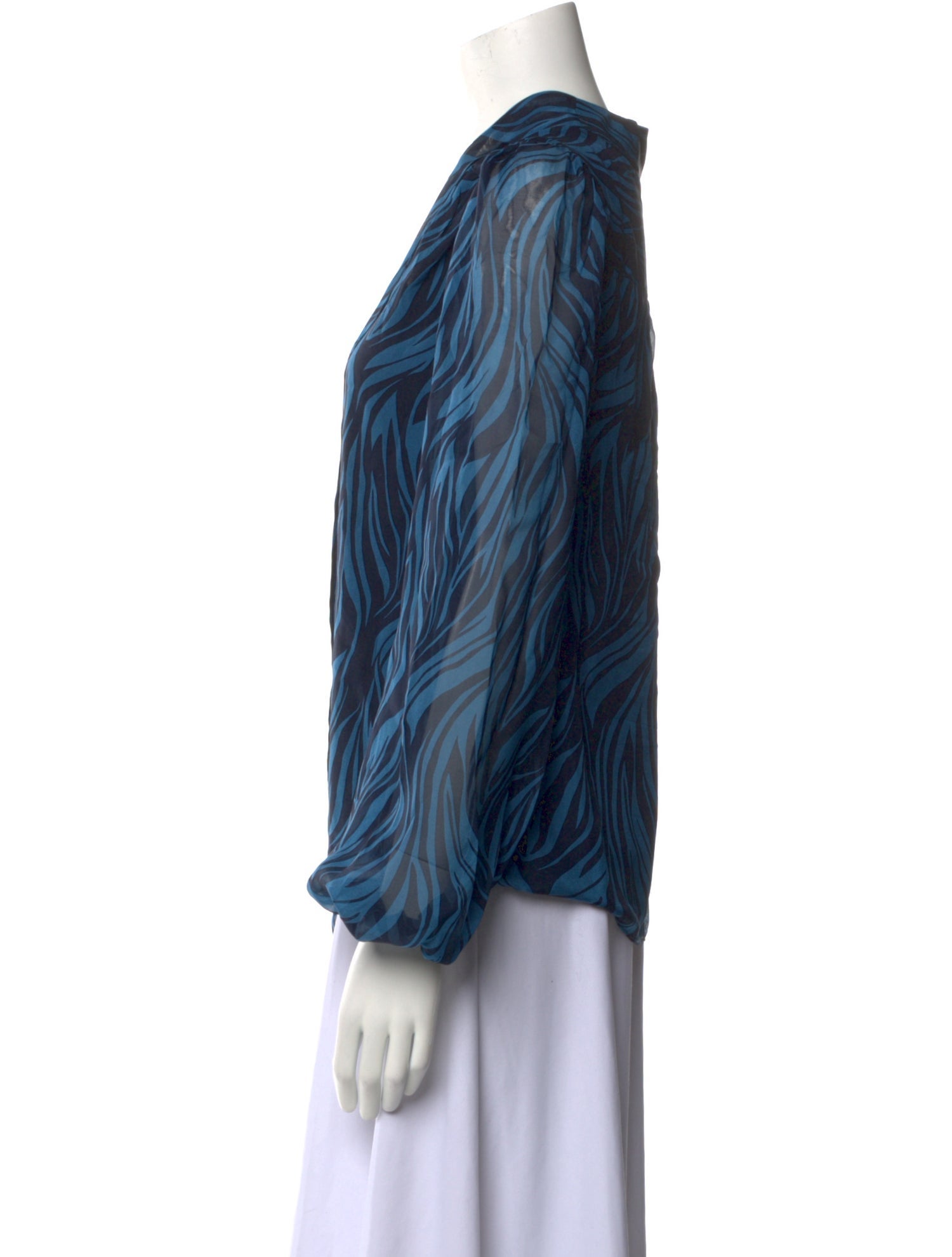 Ramy Brook Silk Printed Blouse