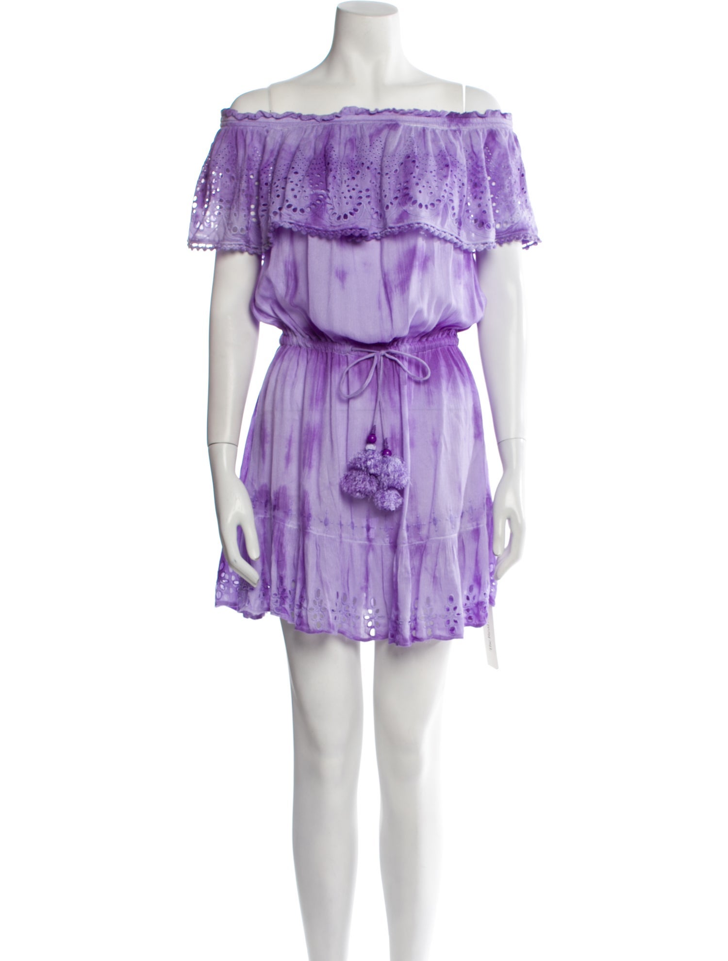 Ramy Brook Tie-Dye Print Mini Dress