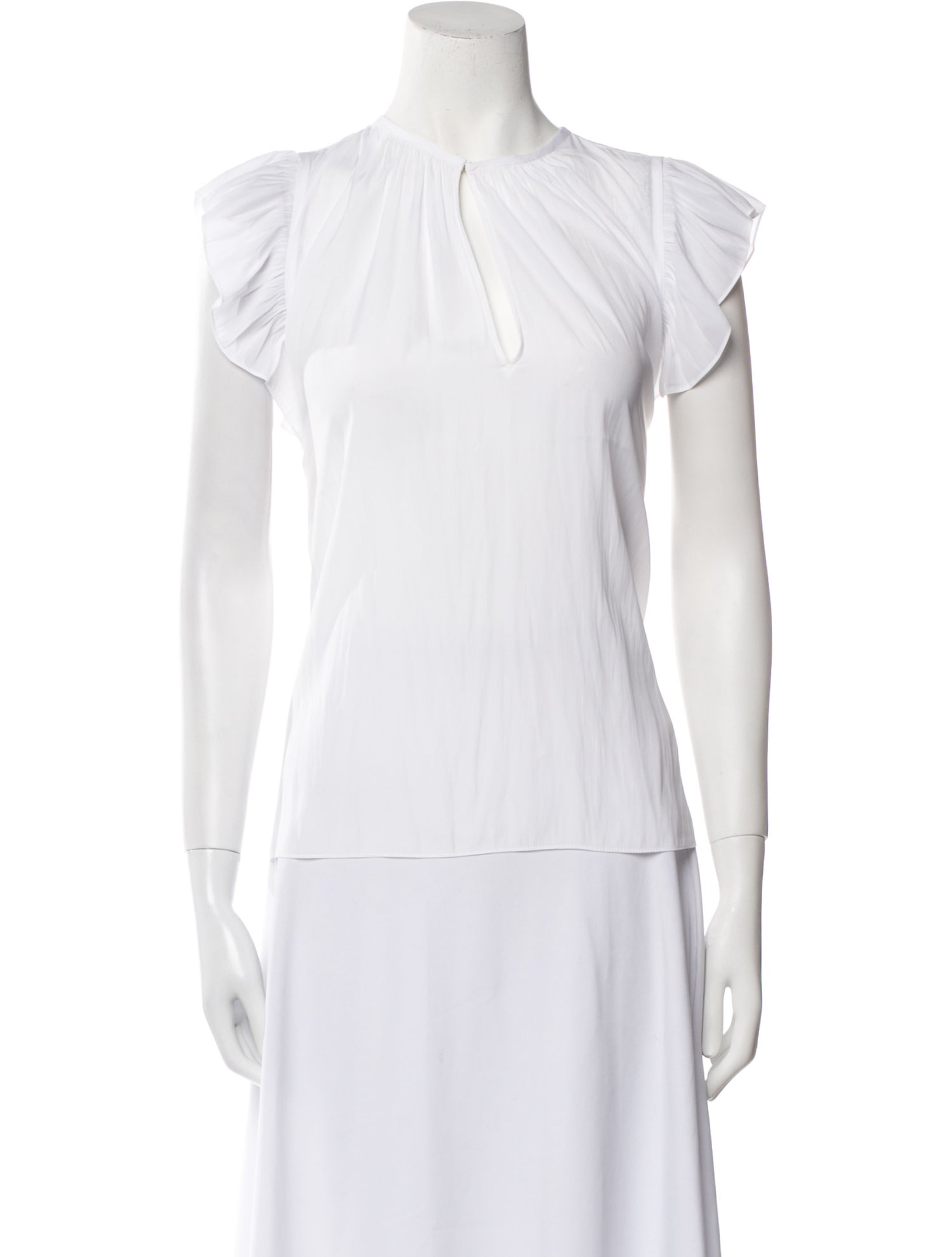 Ramy Brook Crew Neck Short Sleeve Top