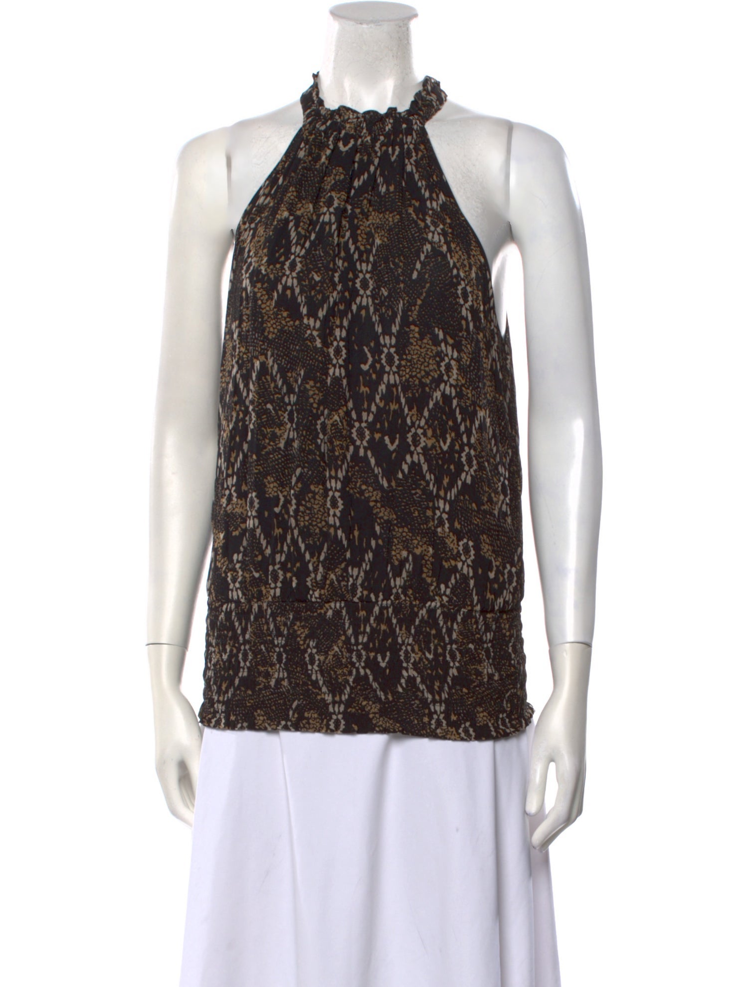Ramy Brook Silk Printed Blouse