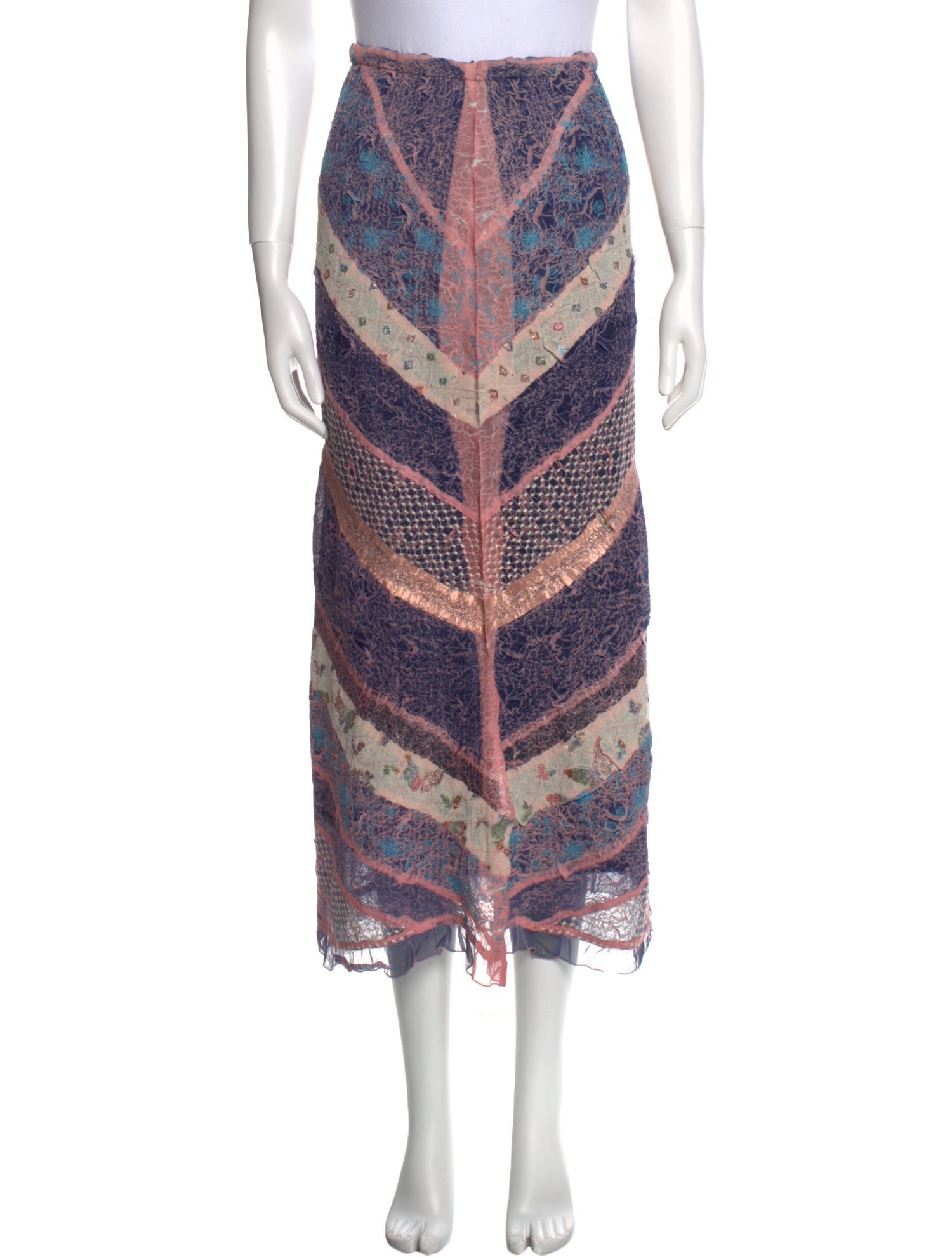 Yoshiki Hishinuma Vintage Midi Length Skirt