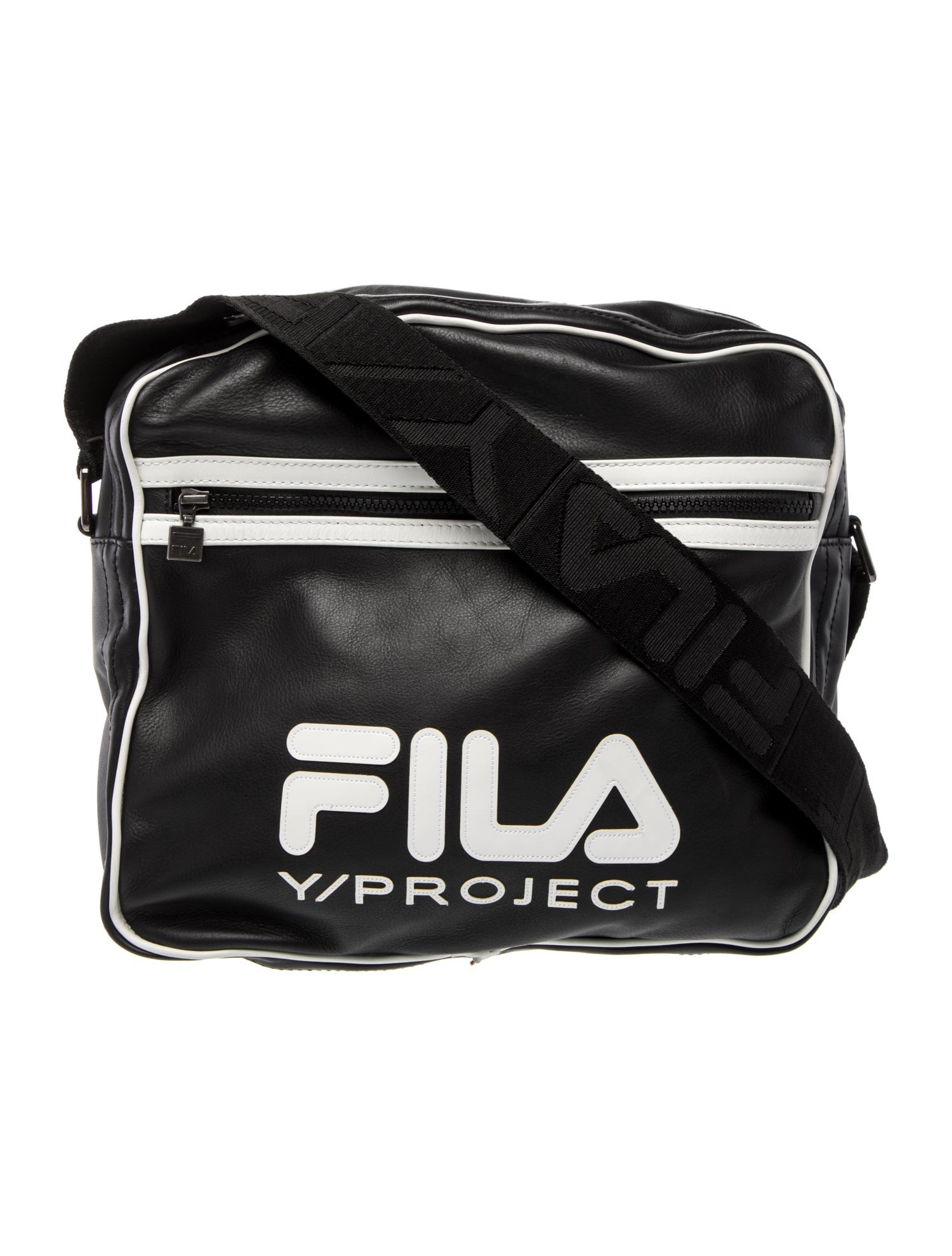 Y/Project x Fila Leather Messenger Bag