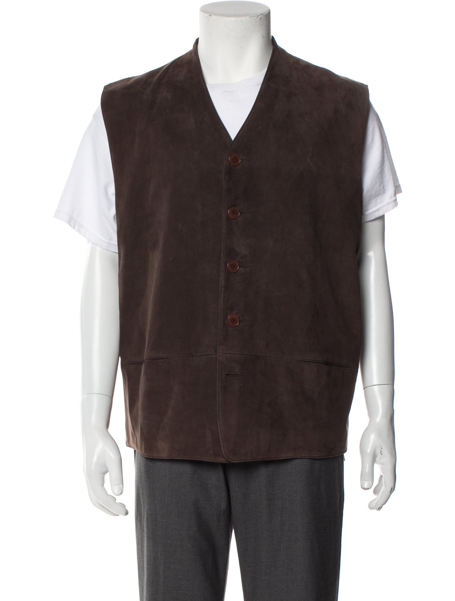 Calvin Klein Leather Vest