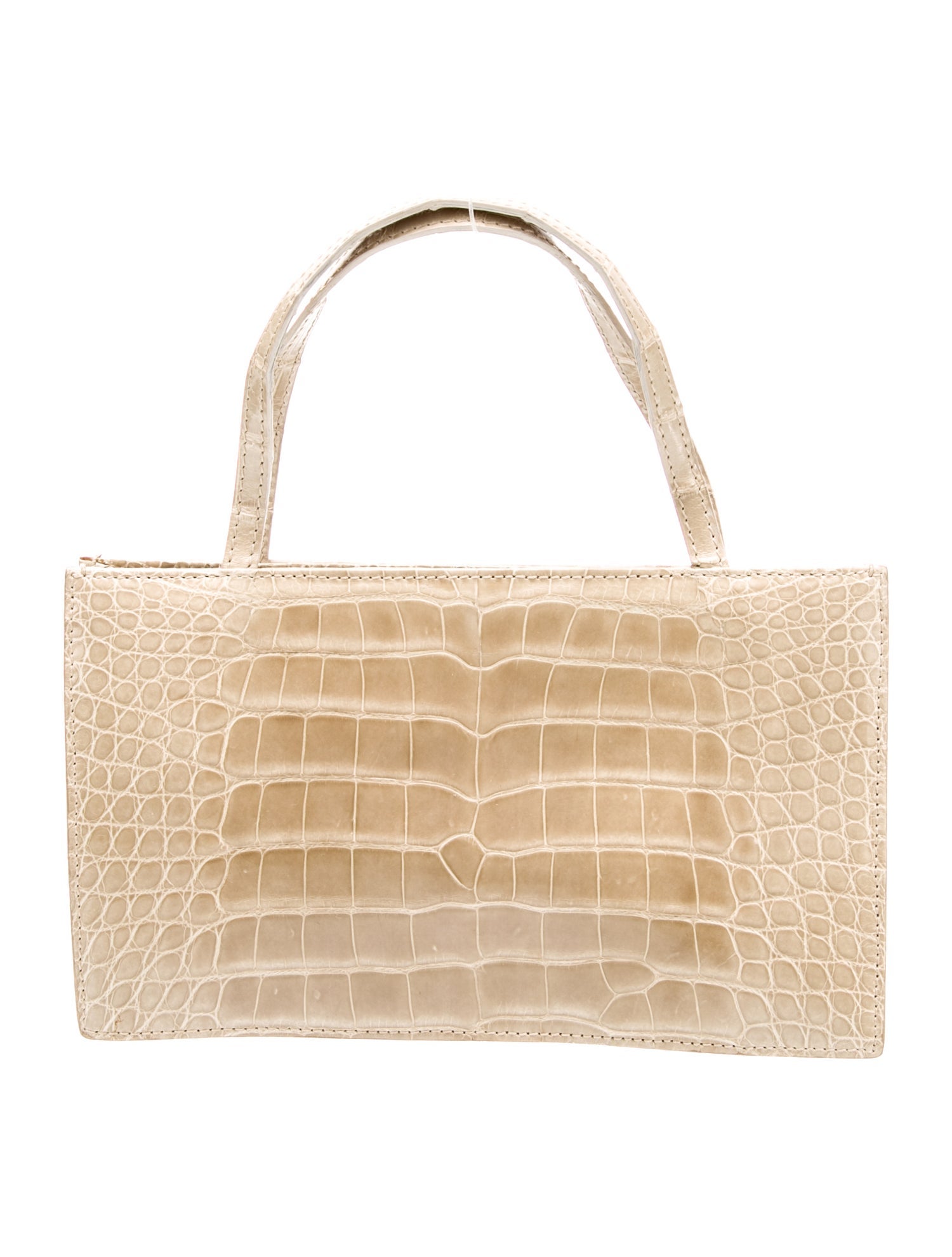 Calvin Klein Crocodile Top Handle Bag