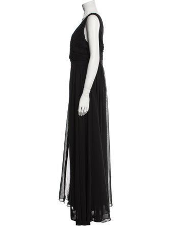 Calvin Klein Plunge Neckline Jumpsuit