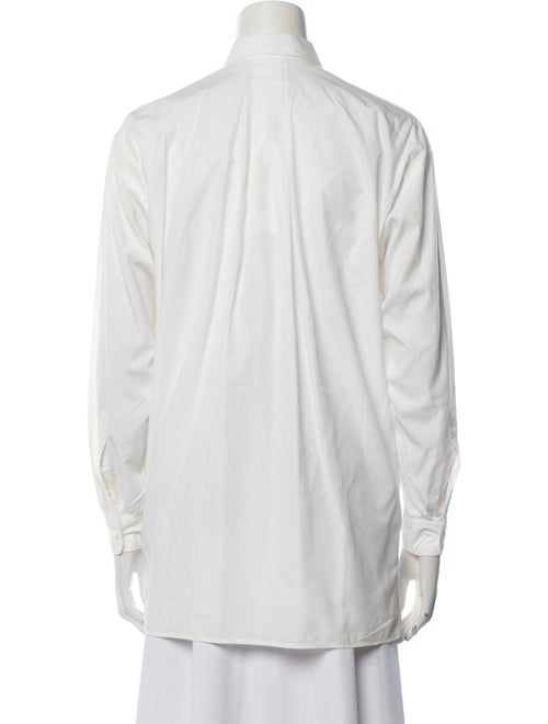 Calvin Klein Long Sleeve Button-Up Top