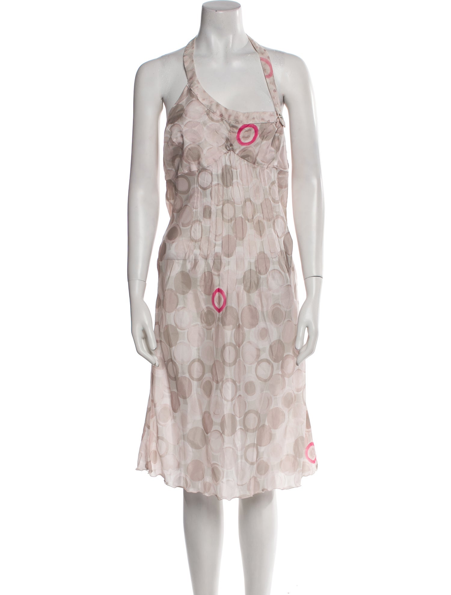 Calvin Klein Silk Midi Length Dress w/ Tags